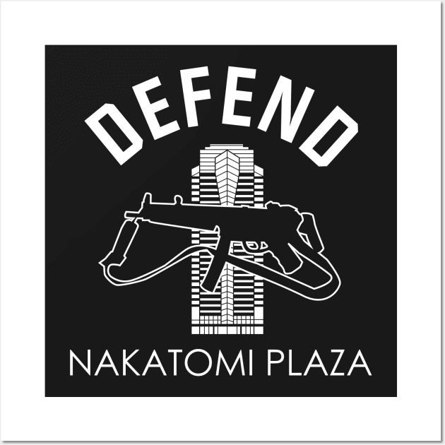 Defend Nakatomi Plaza Wall Art by bryankremkau